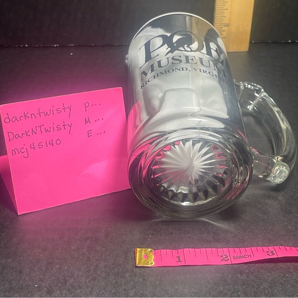 BNWOT Edgar Alan Poe Museum Commemorative Mug - Picture 3 of 5